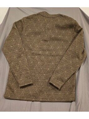 Merrell Select Regulate Geometric Pattern Fleece Pullover Sweater XL